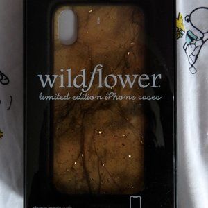 Wildflower Gold Marble iPhone x/xs case NIP